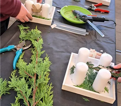 Kinderkurs 1 - Adventdekoration Kinderkurs 1 - Adventdekoration