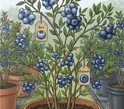 Vaccinium corymbosum 'Reka & Elisabeth'