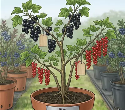 Ribes 'Titania + Jonkheer van Tets'