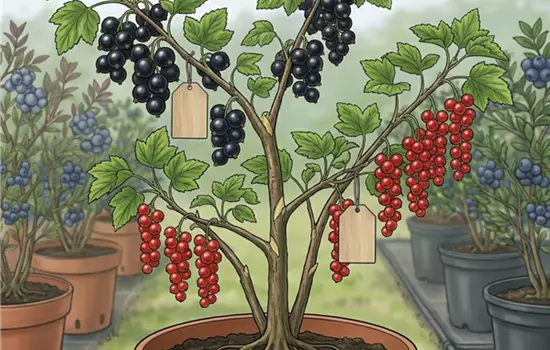 Ribes 'Titania + Jonkheer van Tets'