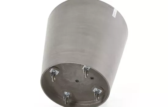 Ecopots Amsterdam Wheels french taupe Ecopots Amsterdam Wheels french taupe