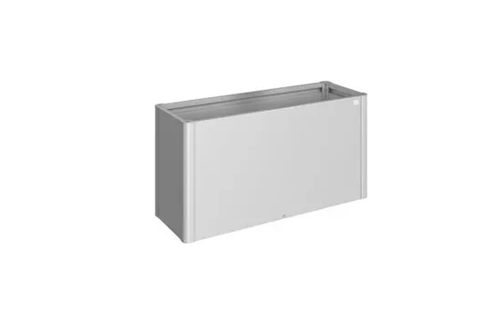 Bac à plantes Belvedere argent métallique Bac à plantes Belvedere argent métallique