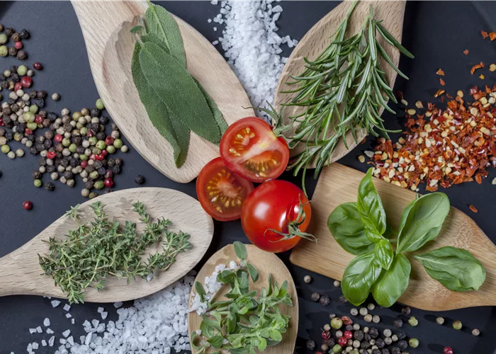 Küchenkräuter schmecken frisch von der Fensterbank am besten Küchenkräuter schmecken frisch von der Fensterbank am besten