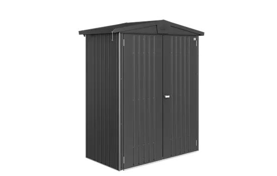 Gerätehaus Europa dunkelgrau-metallic Gerätehaus Europa dunkelgrau-metallic