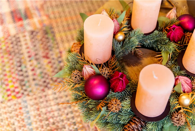 Weihnachtsdeko - Adventskranz Weihnachtsdeko - Adventskranz